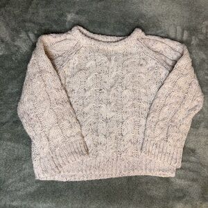 Zara kids Cable Knit Sweater - Cream for kids boy size 3-4 T